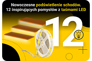 Nowoczesne podświetlenie schodów – 12 inspirujących pomysłów z taśmami LED