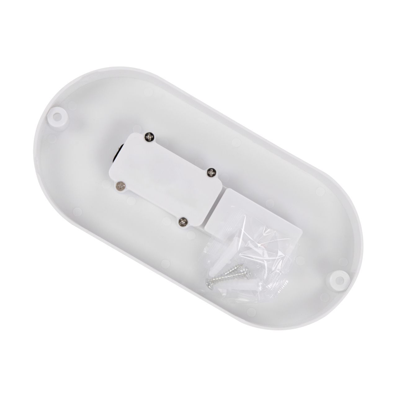 Oprawa plafon hermetyczny LED MARKUS lampa 5W 3900K 400lm 160° IP65 biały STRUHM 03508