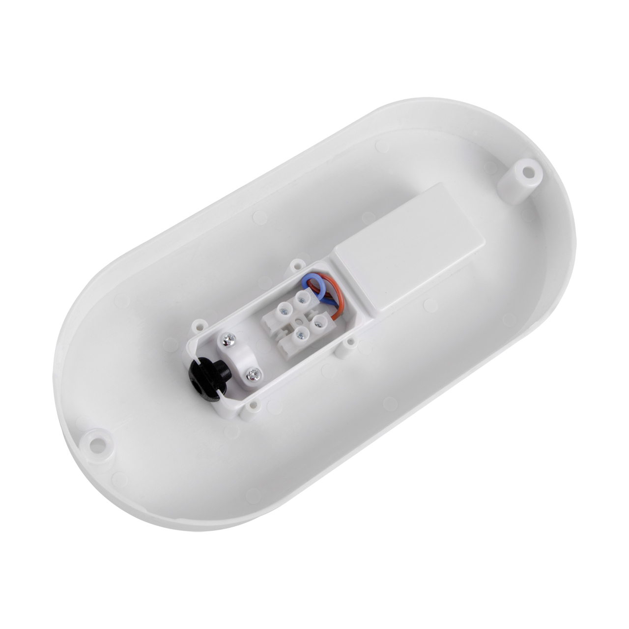 Oprawa plafon hermetyczny LED MARKUS lampa 5W 3900K 400lm 160° IP65 biały STRUHM 03508