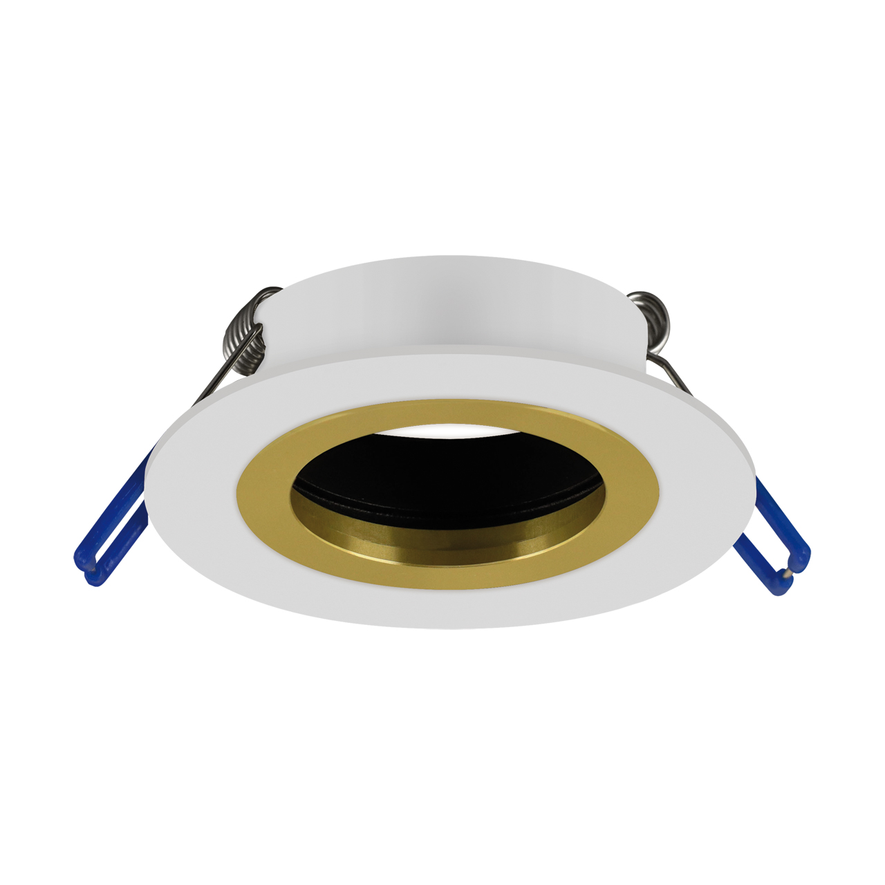 Oprawa downlight PLUTO GU10 lampa punktowa 35W biały/złoty STRUHM 04236