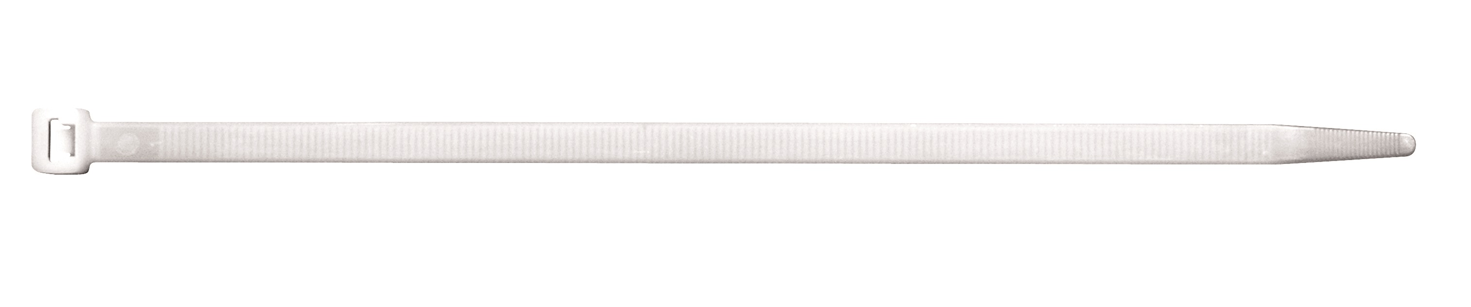 Opaska kablowa zaciskowa trytytka 250x4,8mm biała 100szt ERKO OPK_4,8-250-N/100