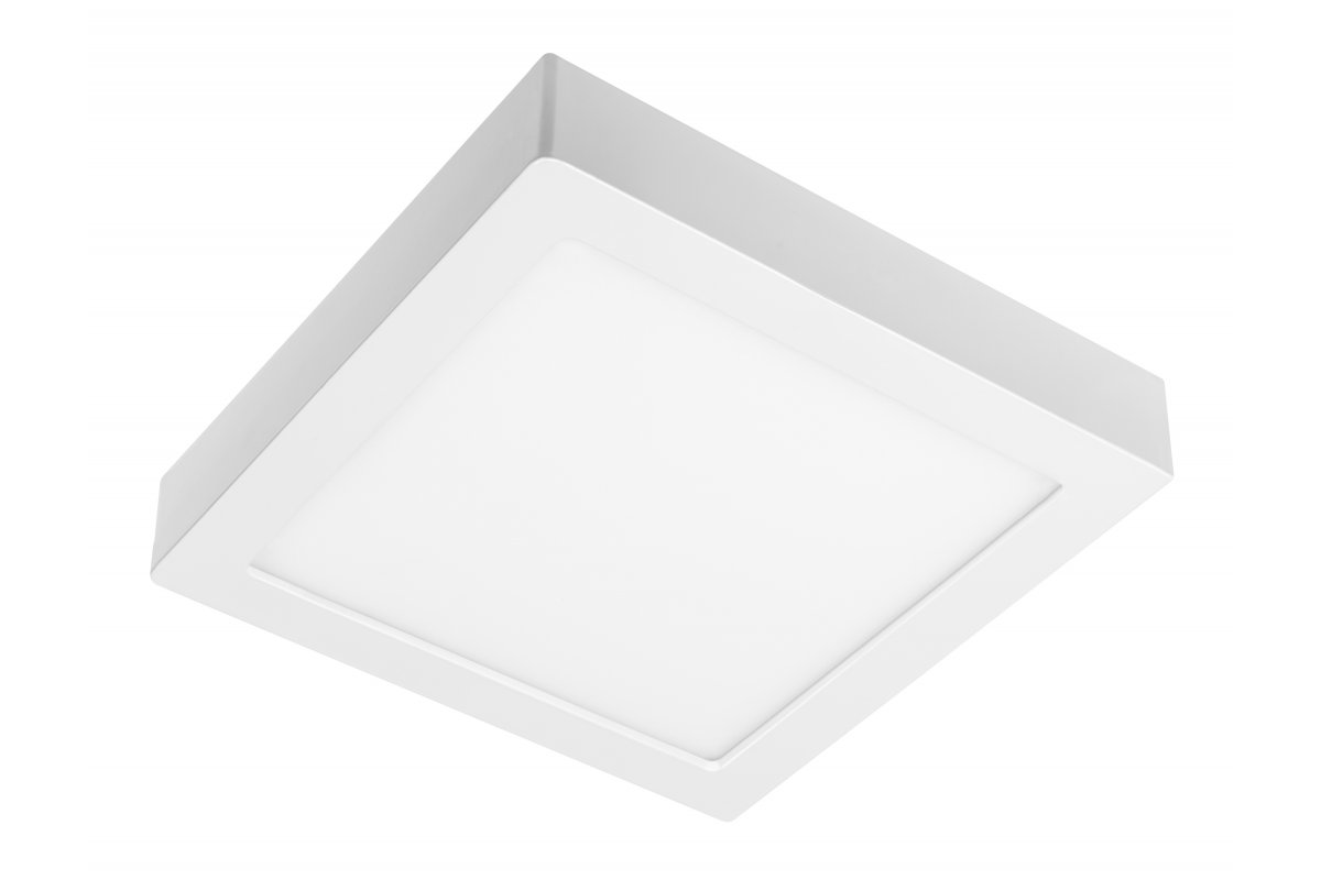 Oprawa plafon LED BOLERO lampa 18W 3000K/4000K/6400K 1600lm 120° biała GTV LD-BLRKW18W-61