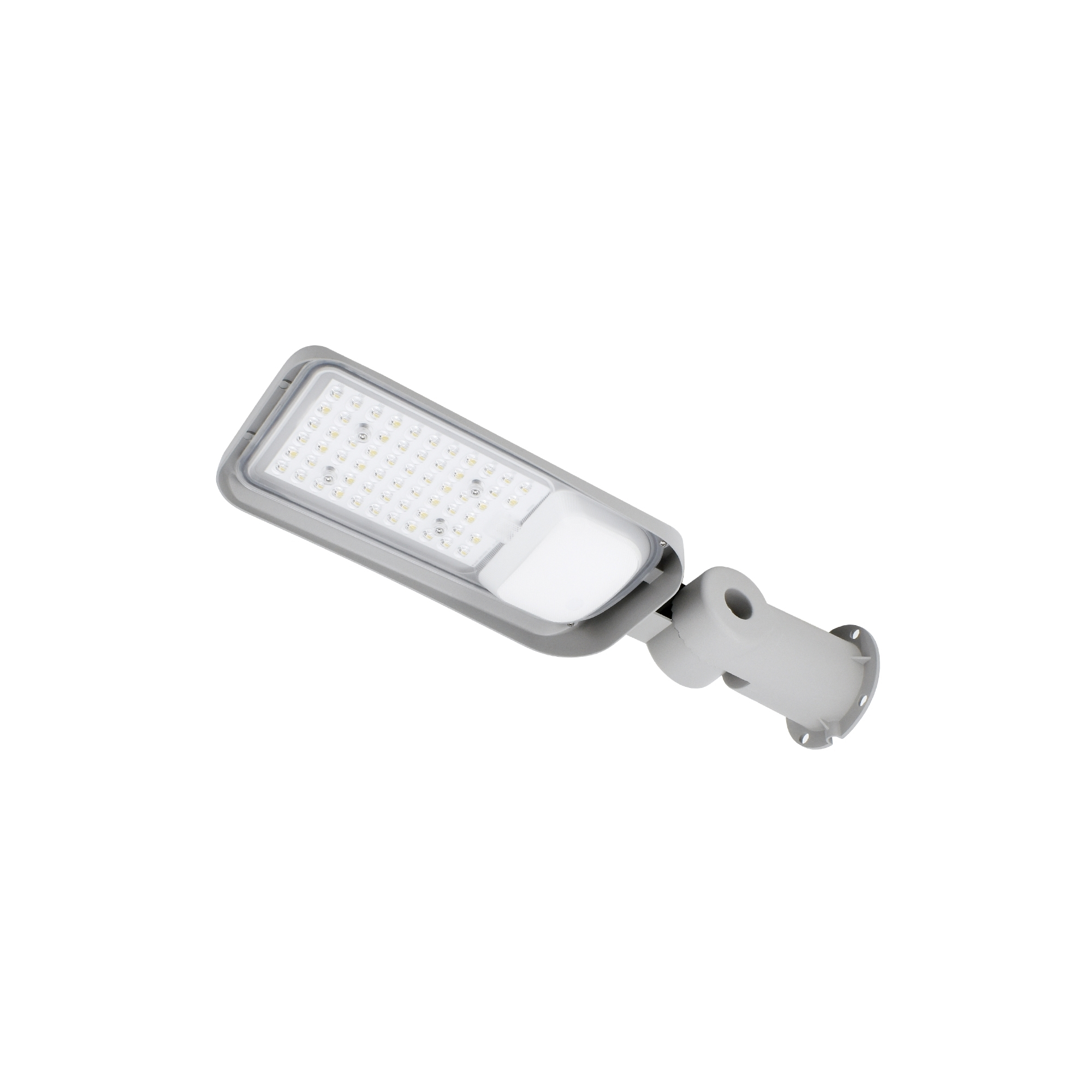 Oprawa uliczna JAZMIN LED 70W 4000K 9100lm IP65 jasnoszara Bemko C82-JAZ-070LG-4K