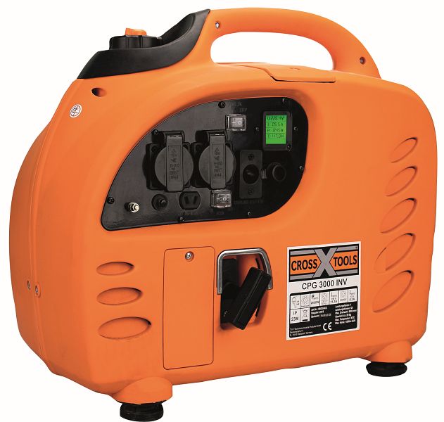 Agregat prądotwórczy, generator prądu inwertorowego 2,8kW 5,3KM 4-suwowy CROSS TOOLS CPG 3000 INV