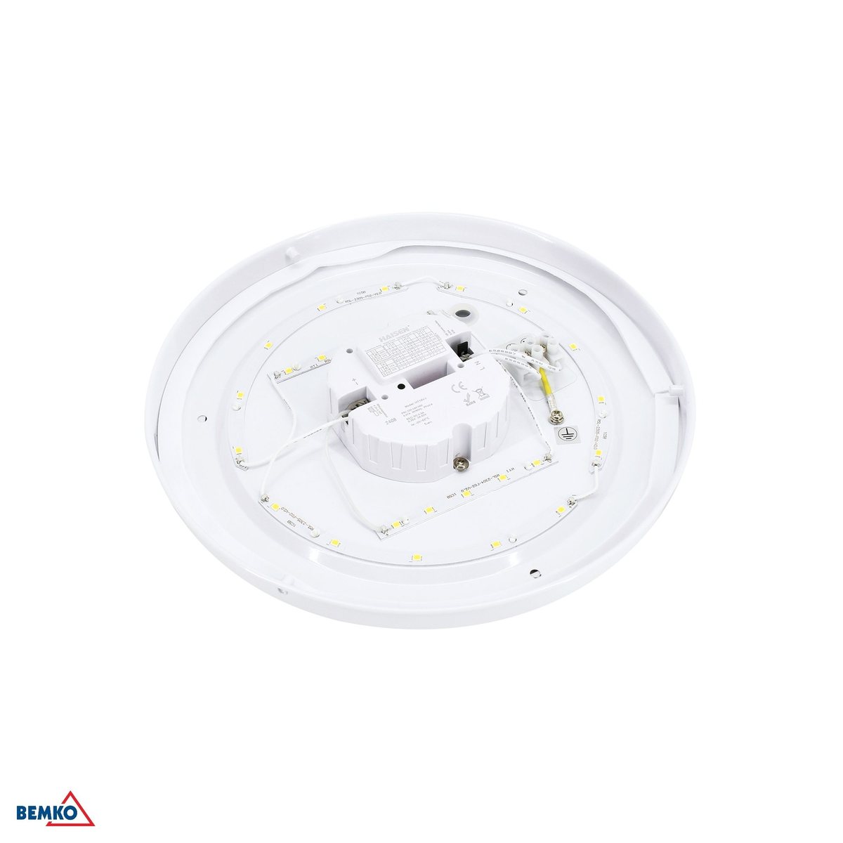 Plafoniera PLATO — strona montażowa