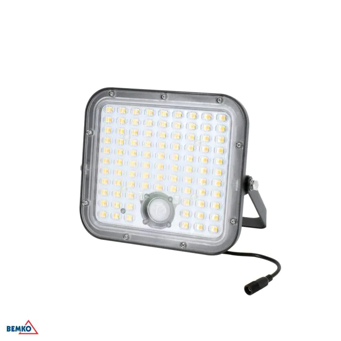 Naświetlacz LED, Naświetlacz solarny, Oprawa solarna Bemko C83-SOP-030BL-CCT-PIR