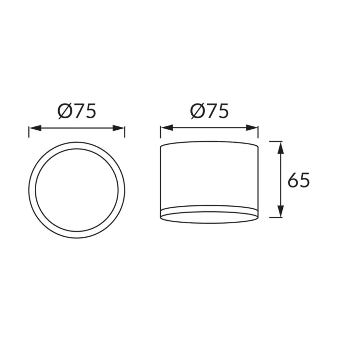 Oprawa downlight Struhm 03107
