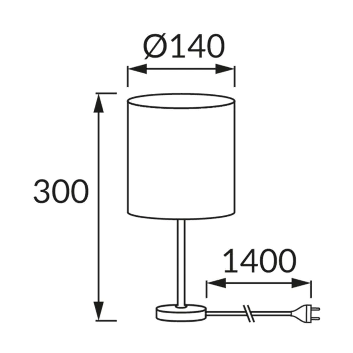 Lampka stołowa Struhm 03148
