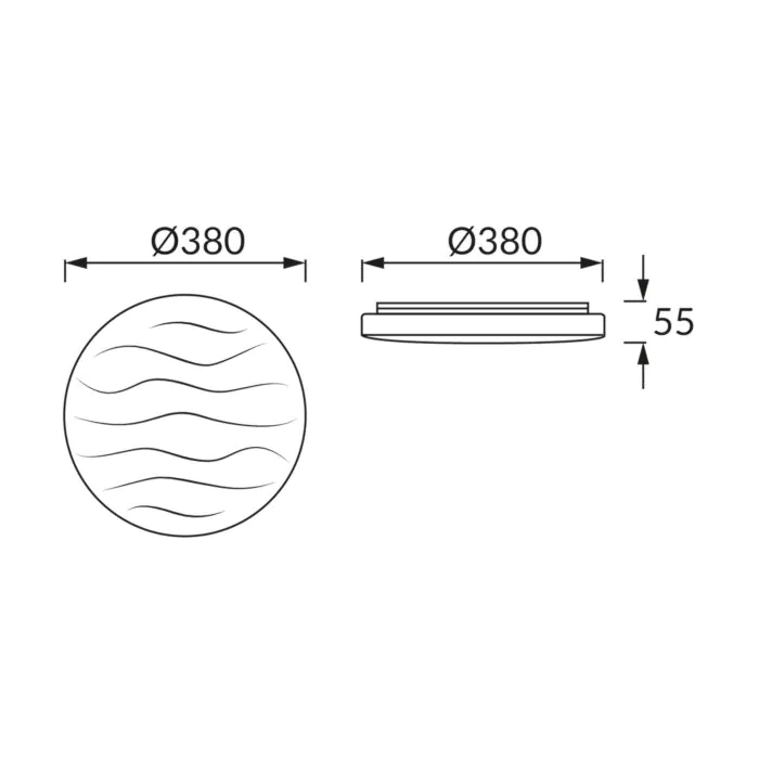 Plafon sufitowy, Plafon dekoracyjny Struhm 03593
