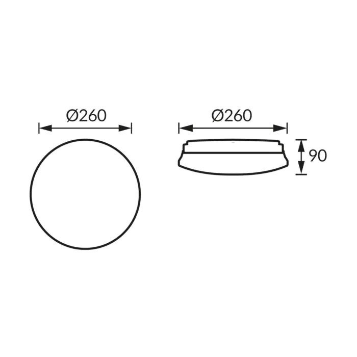 Plafon sufitowy Struhm 04137
