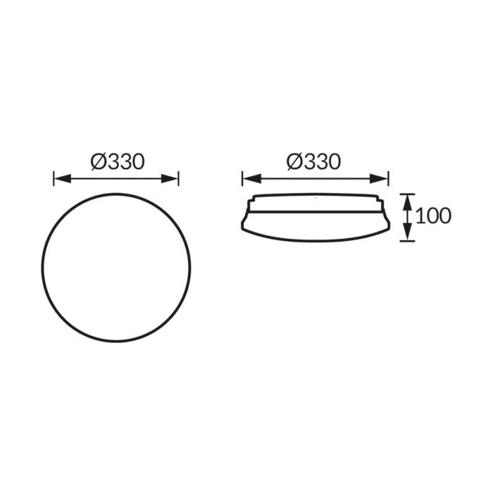 Plafon sufitowy Struhm 04138