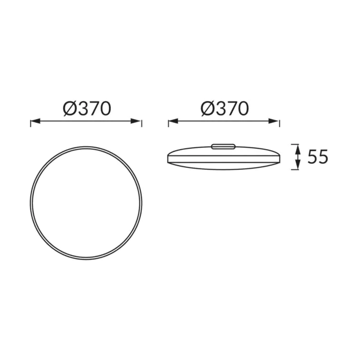 Plafon sufitowy Struhm 04337