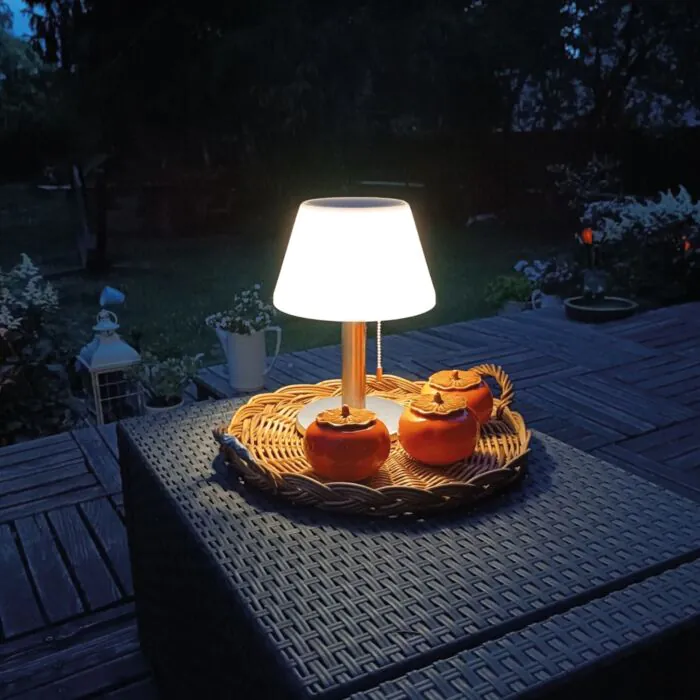 Lampka stołowa, Lampka solarna, Oprawa solarna Struhm 04371