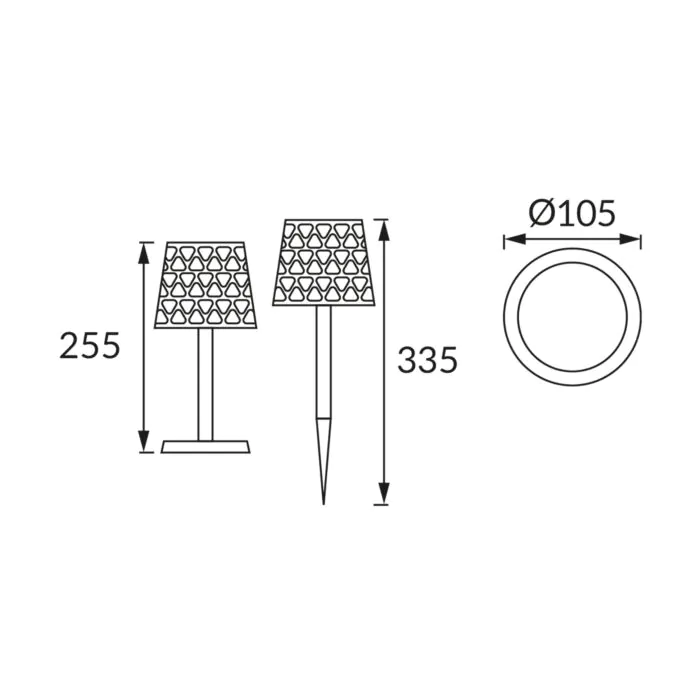Lampka stołowa Struhm 04771