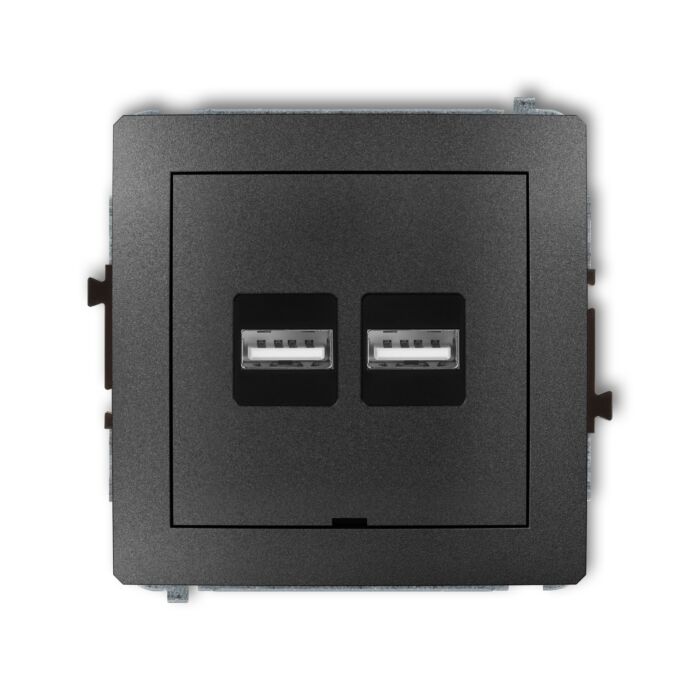 Gniazdo USB Karlik 11DCUSBBO-6