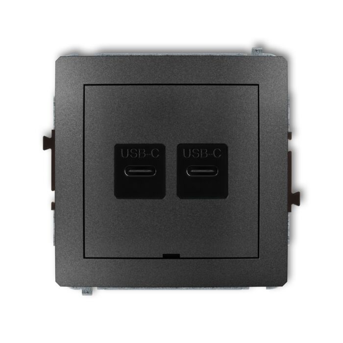 Gniazdo USB Karlik 11DCUSBBO-7