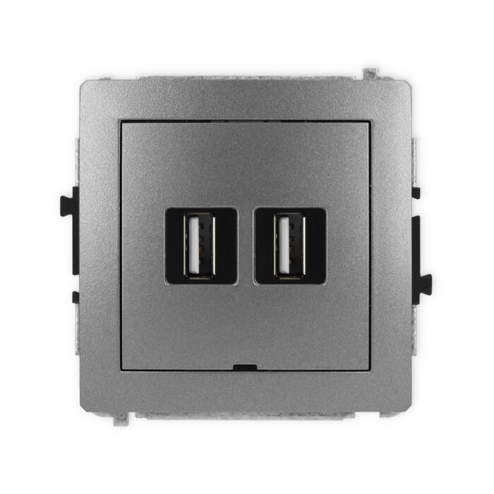 Gniazdo USB Karlik 11DGUSBBO-2