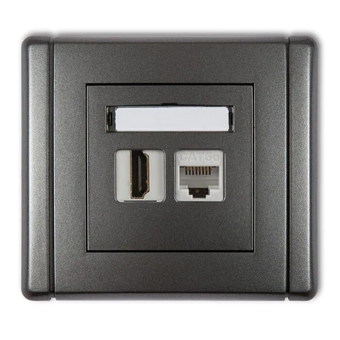 Gniazdo komputerowe, Gniazdo HDMI Karlik 11FGHK-45e