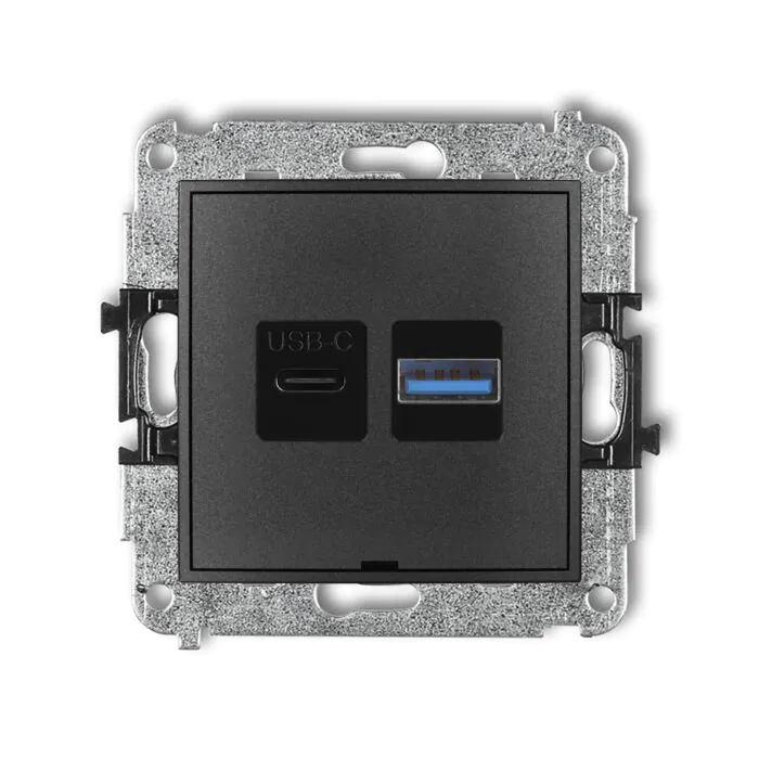 Gniazdo USB Karlik 11ICUSBBO-8