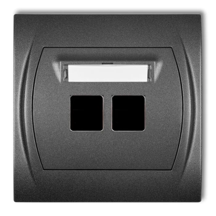Gniazdo multimedialne bez modułu Karlik 11LGM-2P