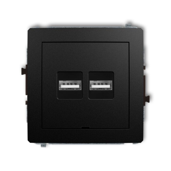 Gniazdo USB Karlik 12DCUSBBO-6