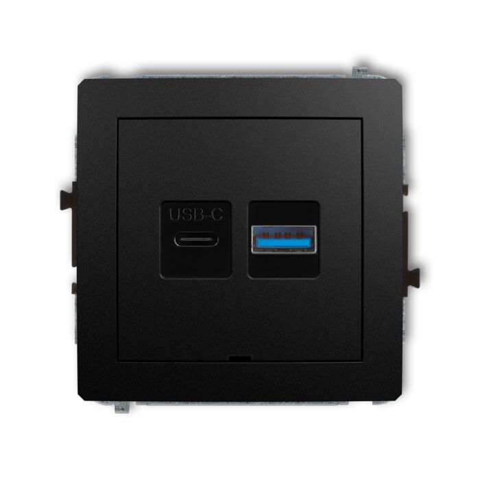 Gniazdo USB Karlik 12DCUSBBO-8