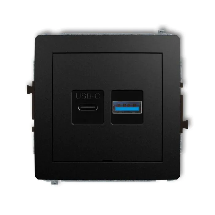 Gniazdo USB Karlik 12DCUSBBO-8