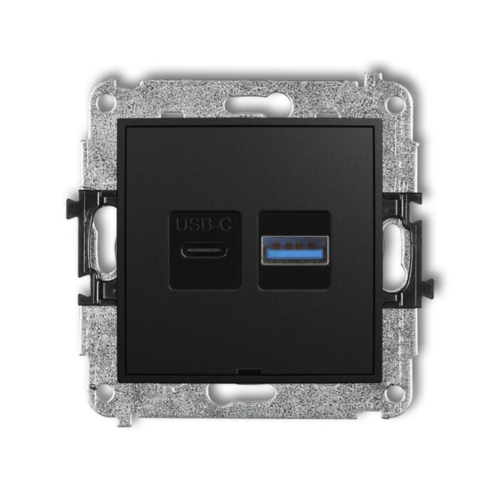 Gniazdo USB Karlik 12ICUSBBO-8
