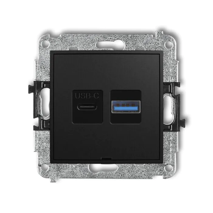 Gniazdo USB Karlik 12MCUSBBO-8