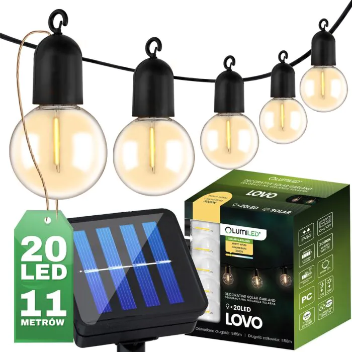 Girlanda, Oprawa solarna Lumiled LUMSOL0085