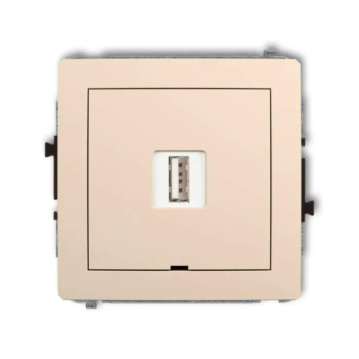 Gniazdo USB Karlik 1DCUSBBO-3
