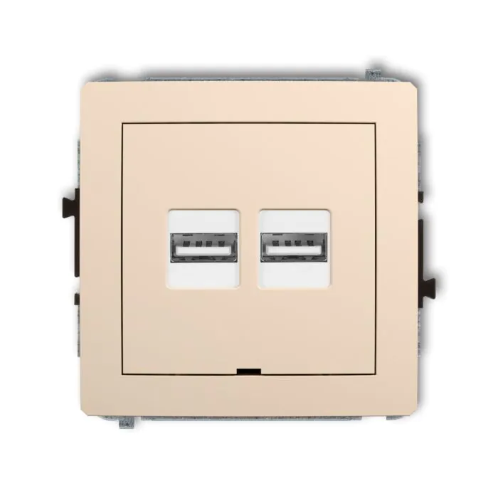 Gniazdo USB Karlik 1DCUSBBO-6