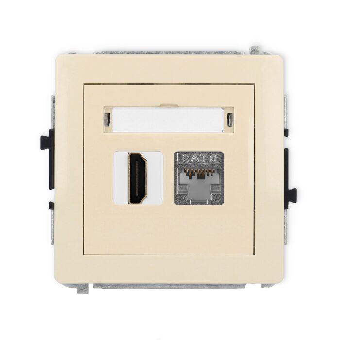 Gniazdo komputerowe, Gniazdo HDMI Karlik 1DGHK-46