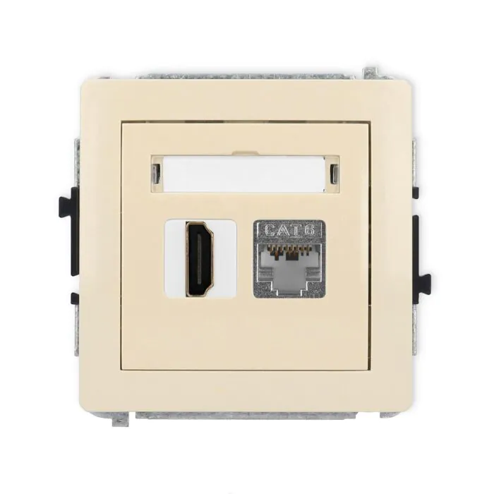Gniazdo komputerowe, Gniazdo HDMI Karlik 1DGHK-46