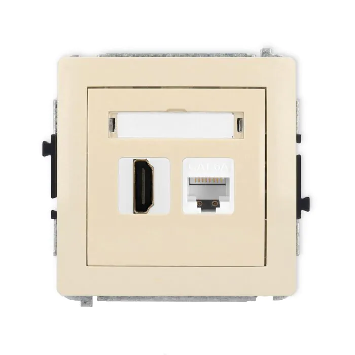 Gniazdo komputerowe, Gniazdo HDMI Karlik 1DGHK-46A