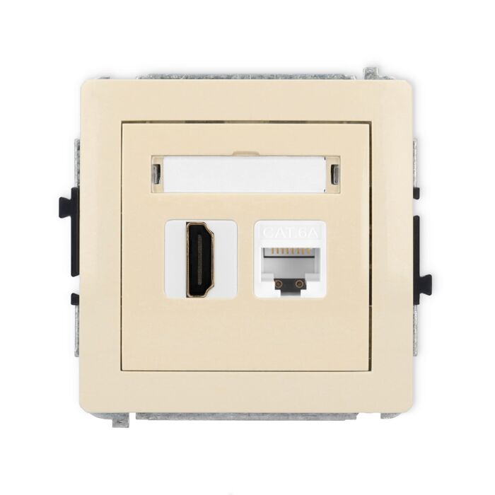Gniazdo komputerowe, Gniazdo HDMI Karlik 1DGHK-86A