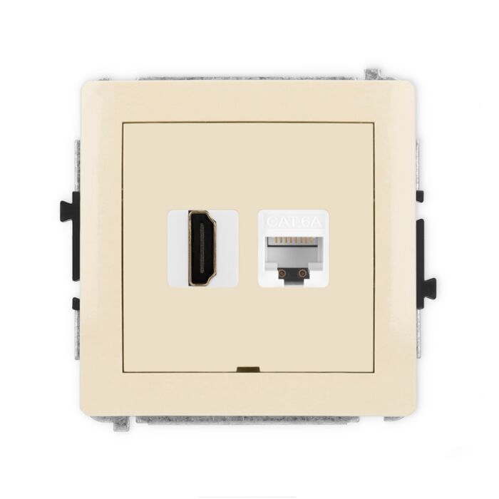 Gniazdo komputerowe, Gniazdo HDMI Karlik 1DGHKBO-86A