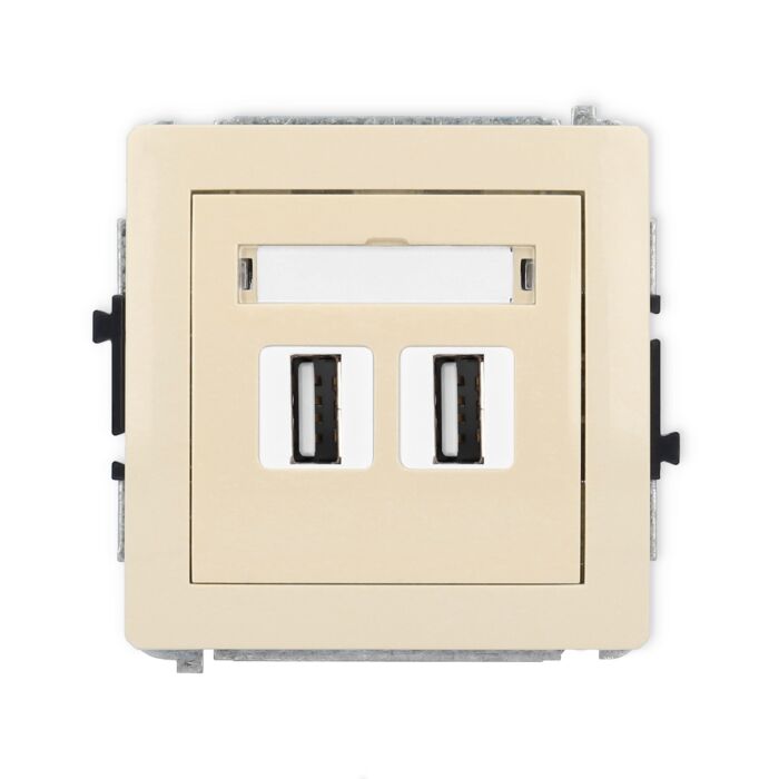 Gniazdo USB Karlik 1DGUSB-2