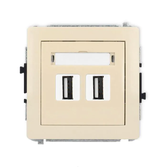Gniazdo USB Karlik 1DGUSB-2