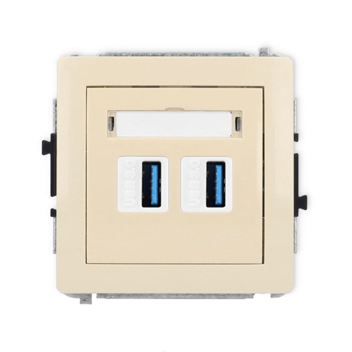 Gniazdo USB Karlik 1DGUSB-6