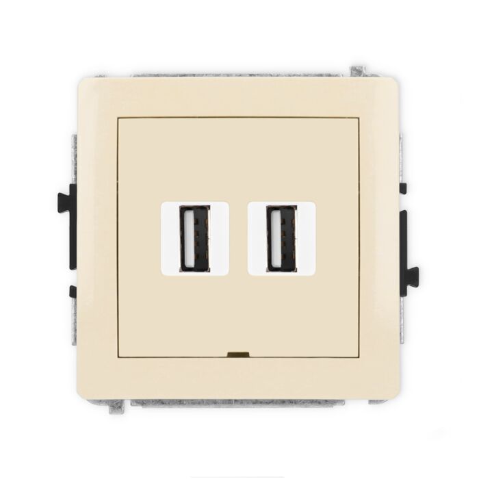Gniazdo USB Karlik 1DGUSBBO-2