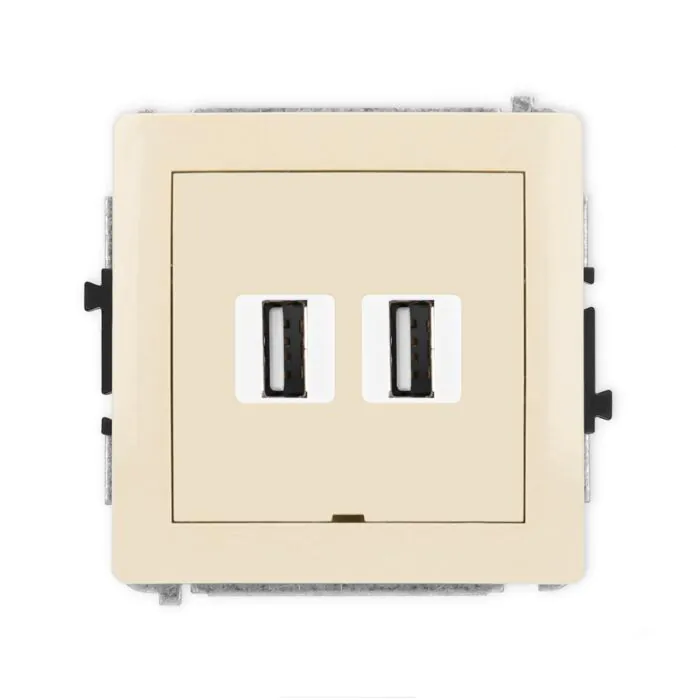 Gniazdo USB Karlik 1DGUSBBO-2