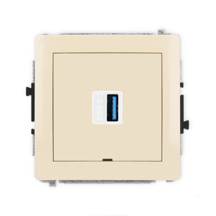 Gniazdo USB Karlik 1DGUSBBO-5