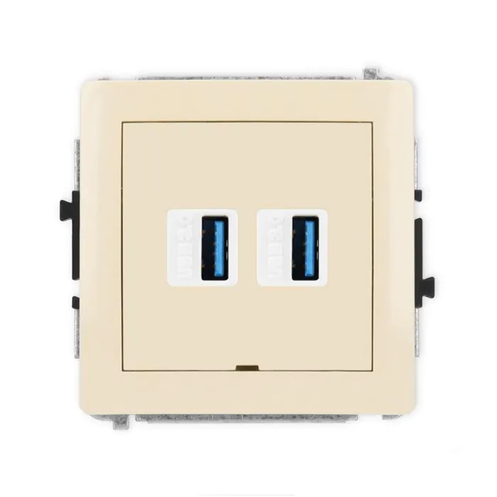 Gniazdo USB Karlik 1DGUSBBO-6