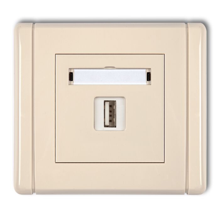 Gniazdo USB Karlik 1FCUSB-3