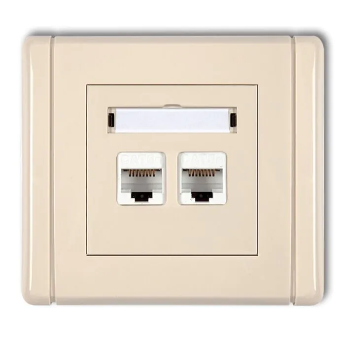 Gniazdo komputerowe Karlik 1FGK-4