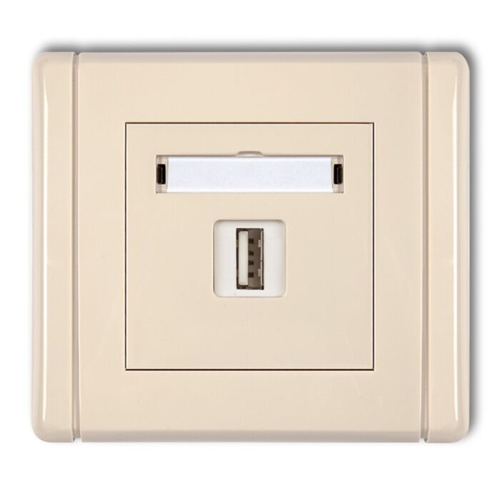 Gniazdo USB Karlik 1FGUSB-1