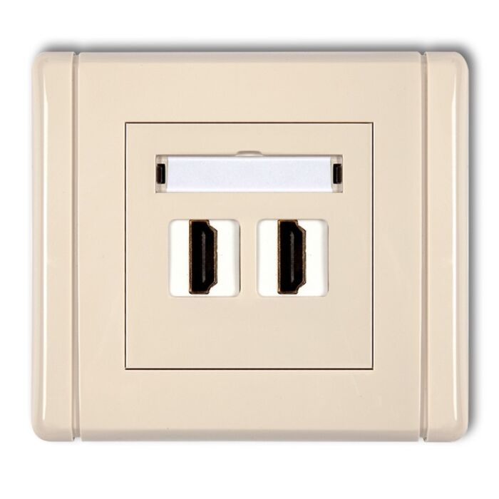 Gniazdo HDMI Karlik 1FHDMI-2