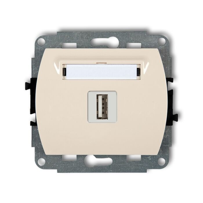 Gniazdo USB Karlik 1GUSB-1