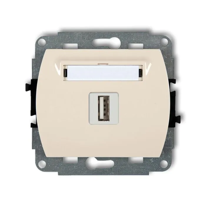 Gniazdo USB Karlik 1GUSB-1
